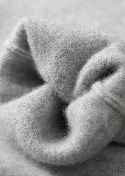 Premium Cashmere Light Gray Alain Leisure Set | Auremmont