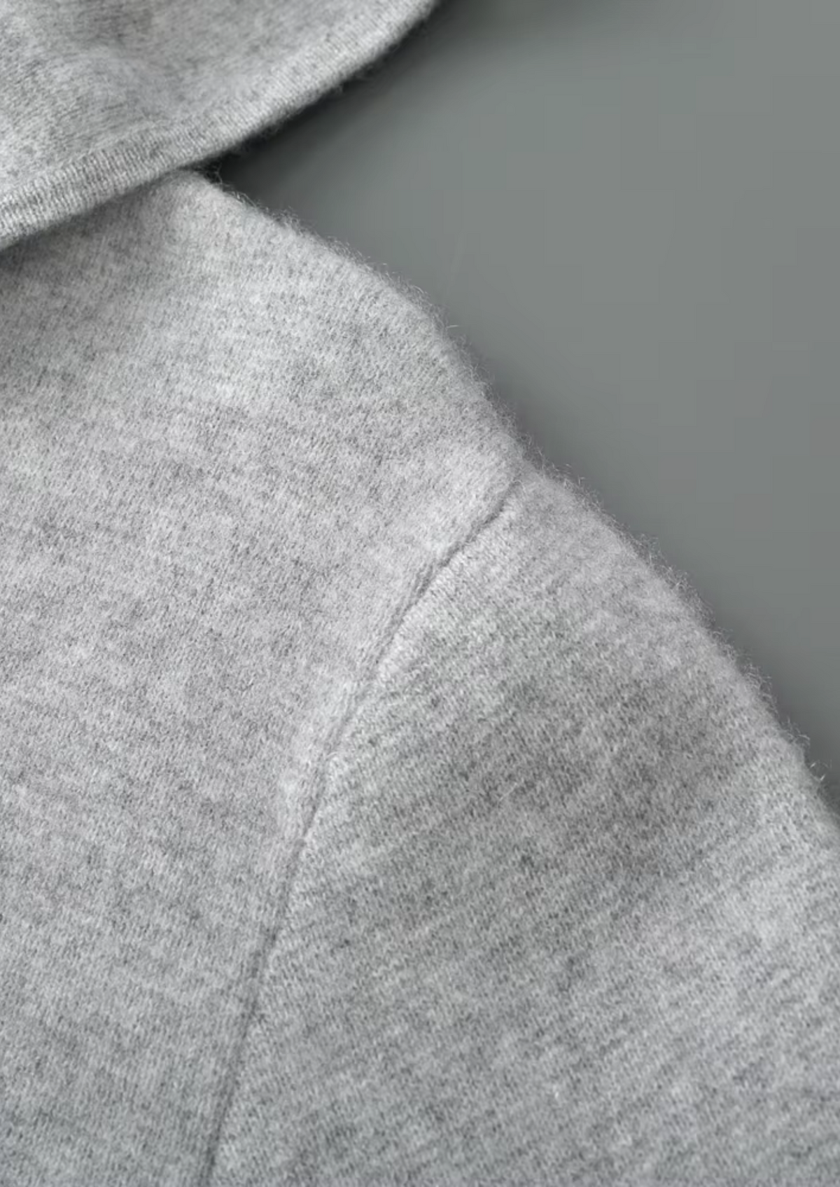 Pure Extra-Fine Merino Wool Zipper Hoodie | Auremmont