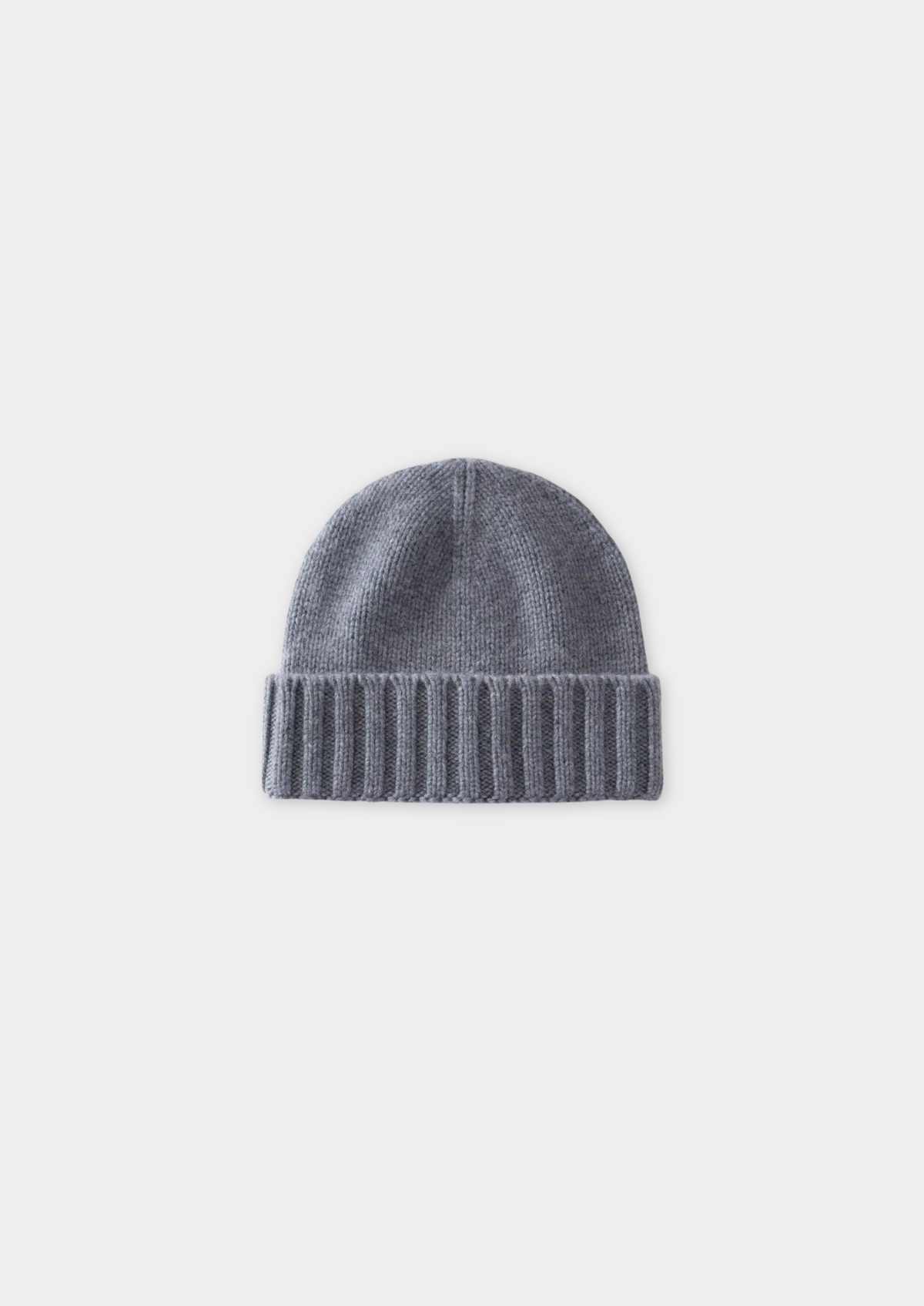 Light Gray Cashmere Wintertime Beanie | Auremmont