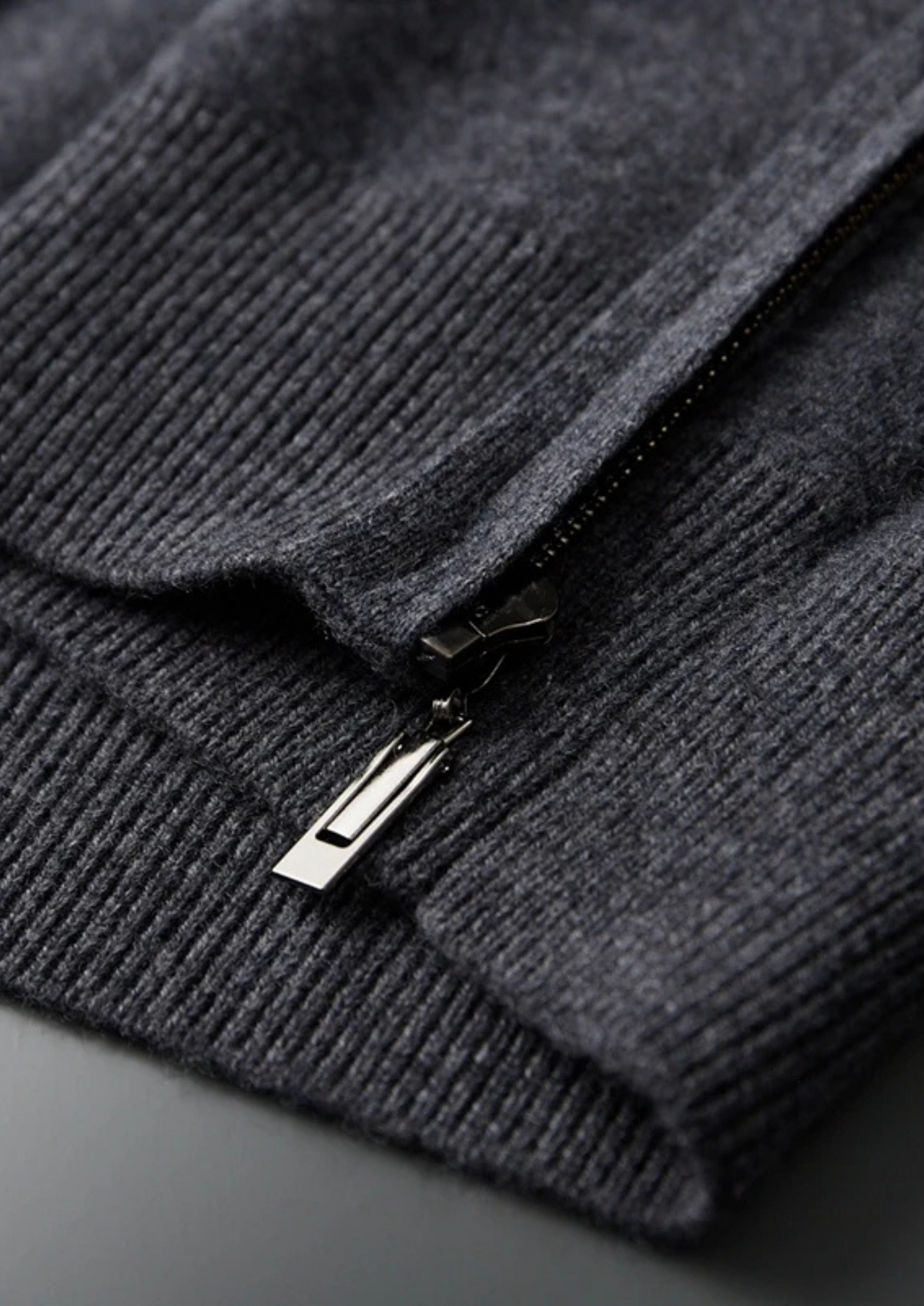 Premium Cashmere Zipper Hoodie | Auremmont