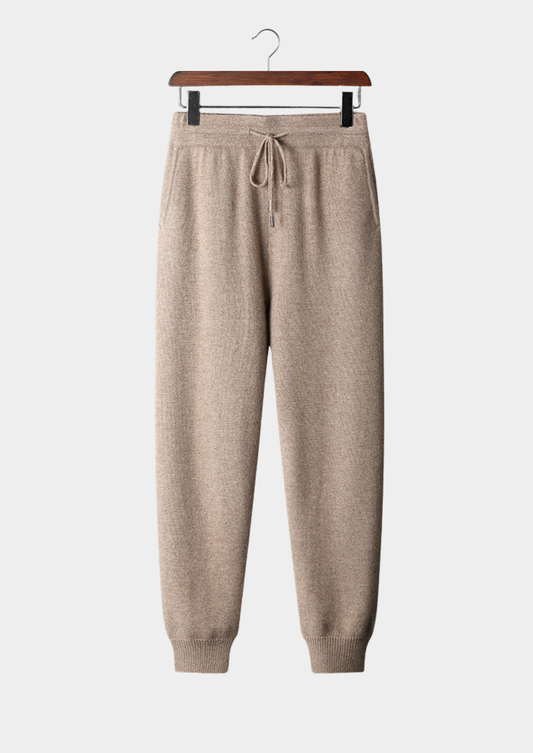 Premium Cashmere Essential Leisure Joggers | Auremmont