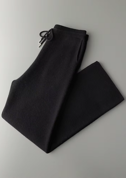 Premium Cashmere Relaxed Trousers | Auremmont