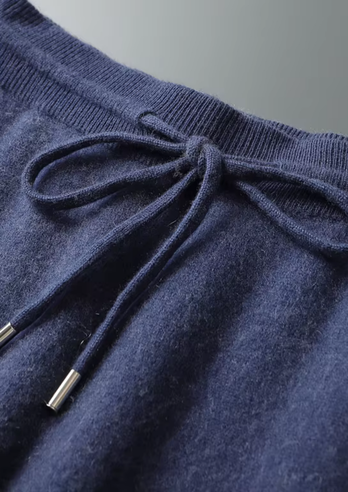 Premium Cashmere Navy Blue Milano Leisure Set | Auremmont
