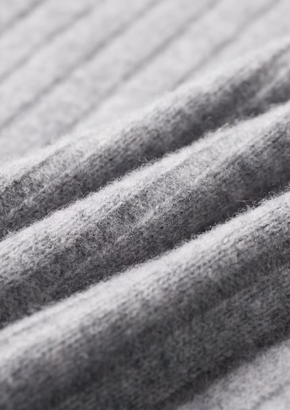 Pure Extra-Fine Merino Wool Patterned Zip Cardigan | Auremmont