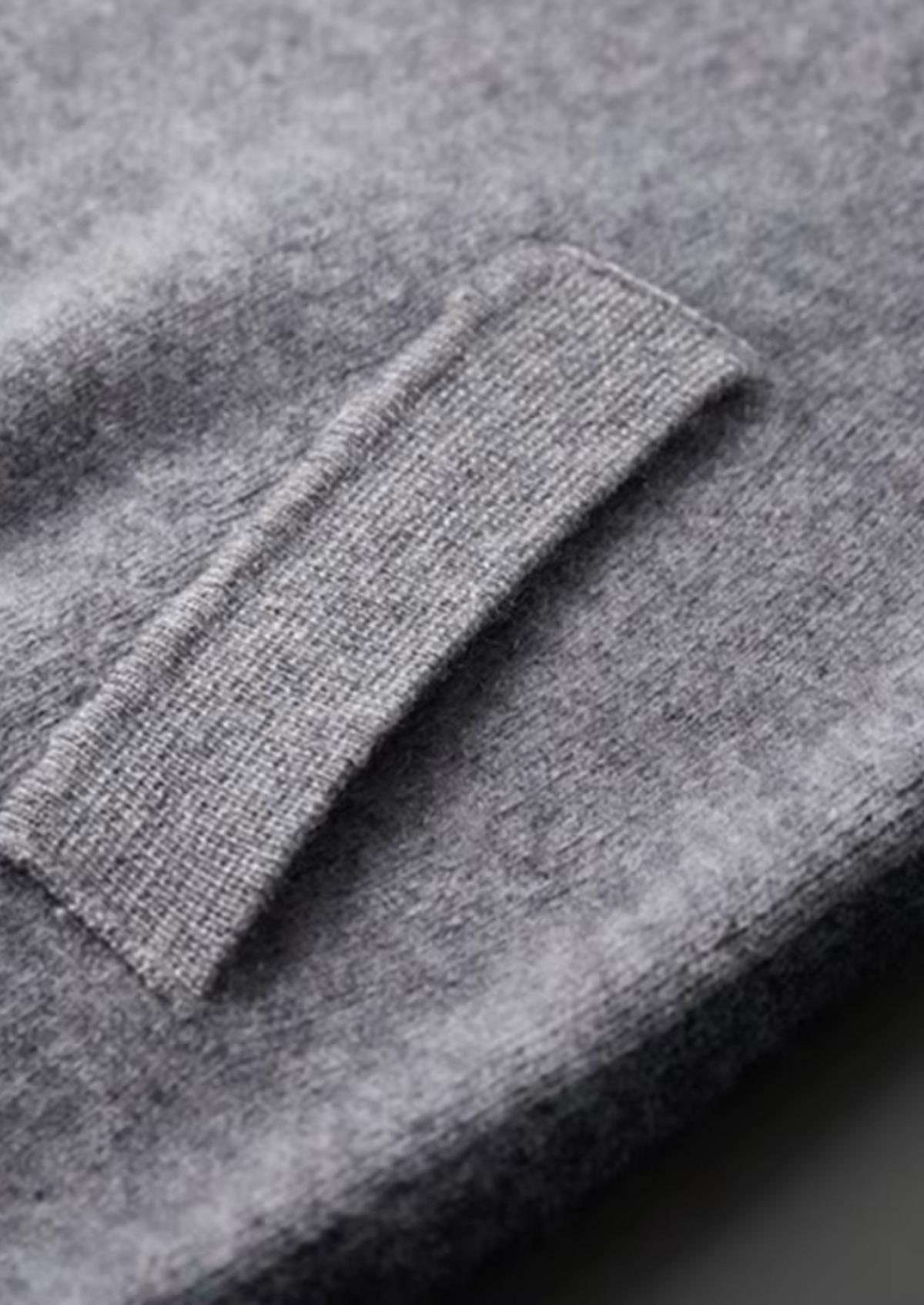 Premium Cashmere Dark Gray Torino Leisure Set | Auremmont