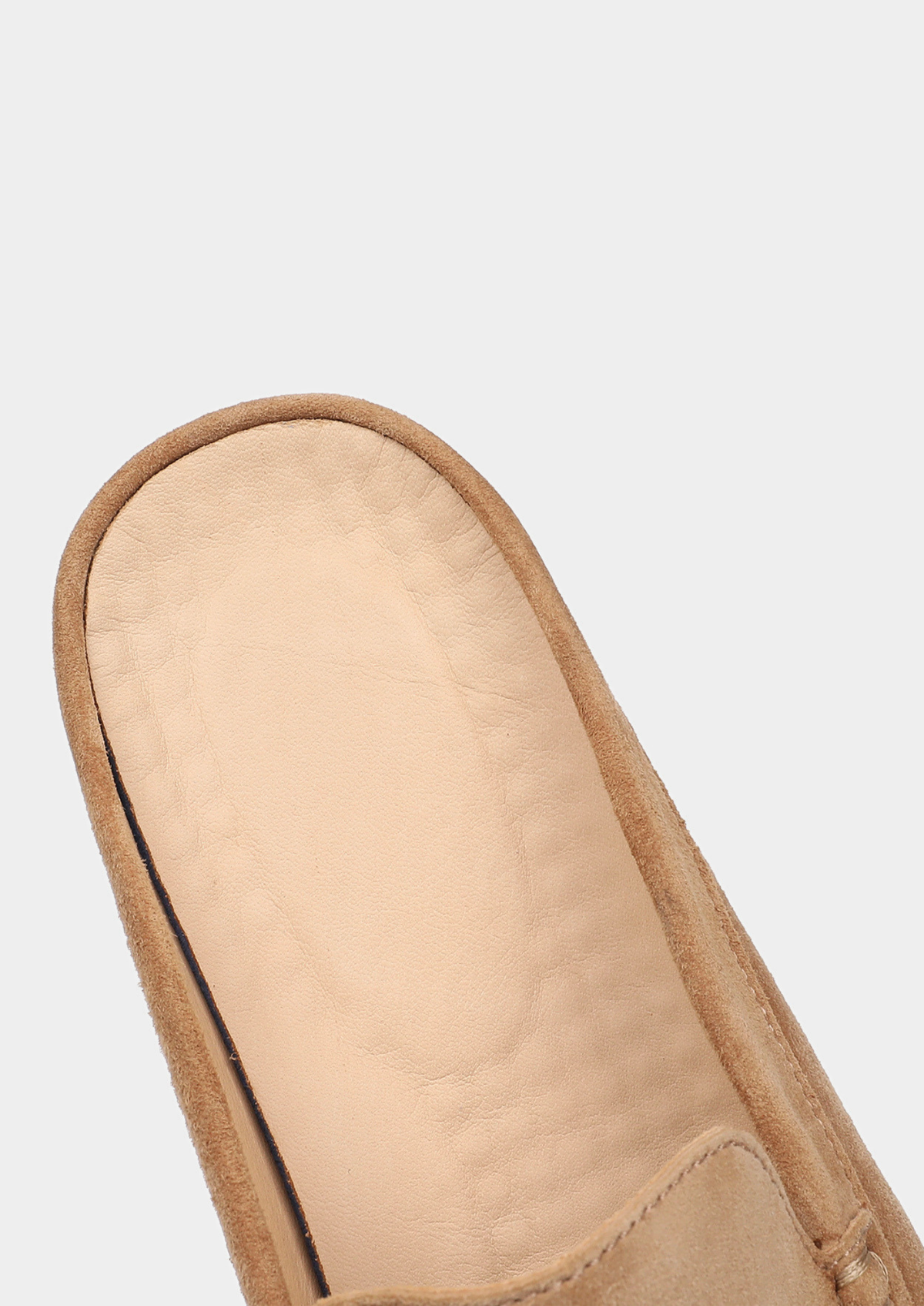 Caramel Marina Suede Slipper | Auremmont