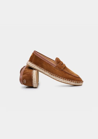 Penny Seaside Espadrilles - Caramel | Auremmont