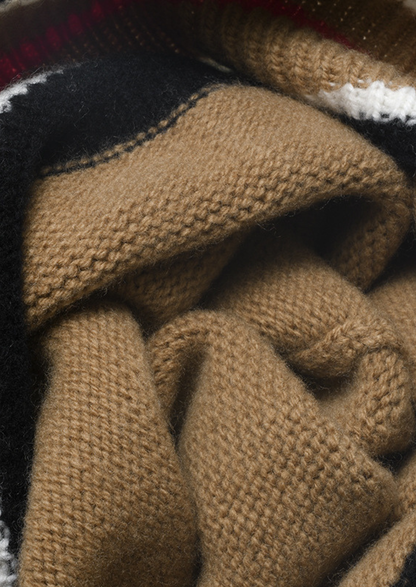 Caramel Merino Wool Wintertime Beanie | Auremmont