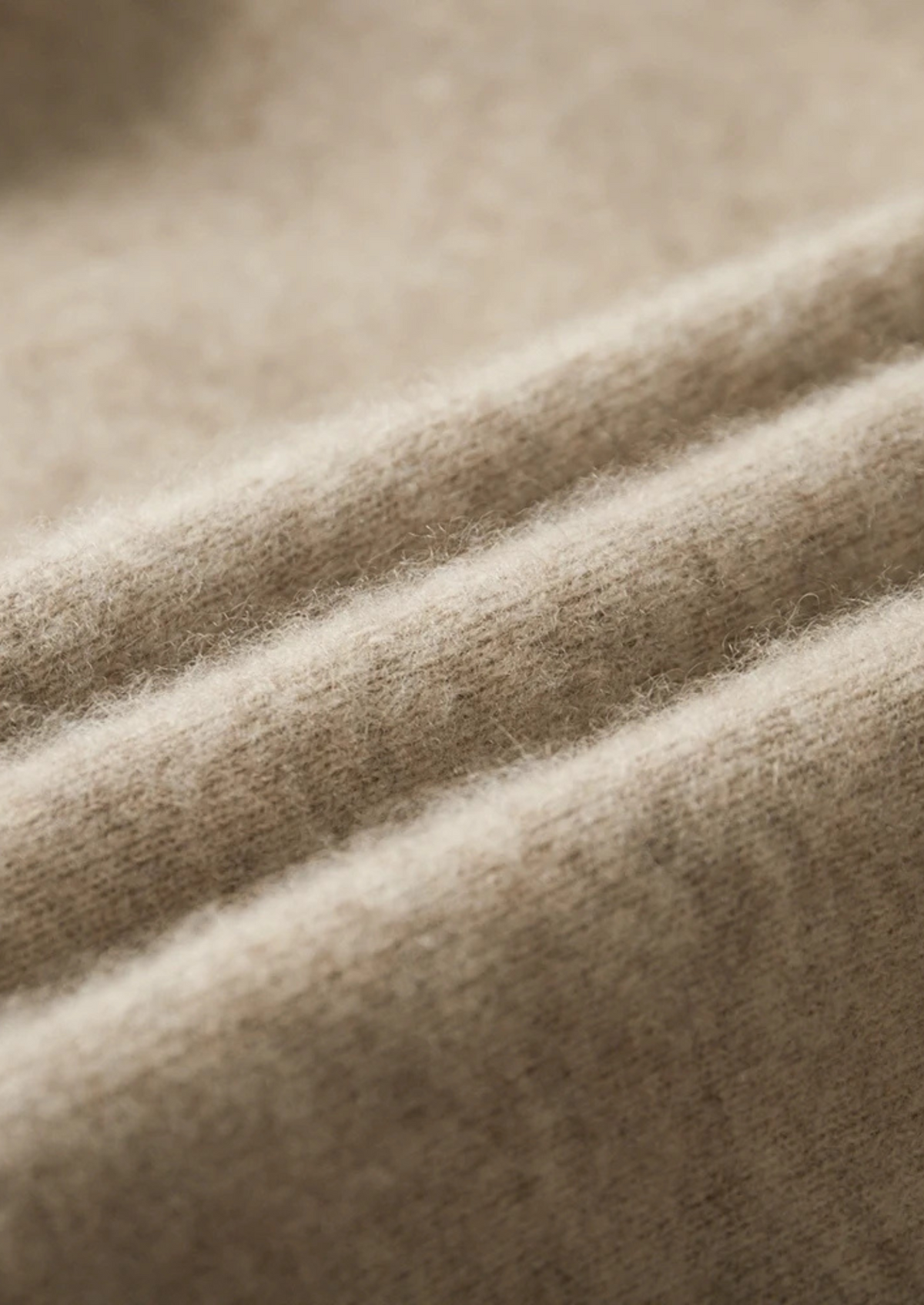 Premium Cashmere Zip Polo Cardigan | Auremmont