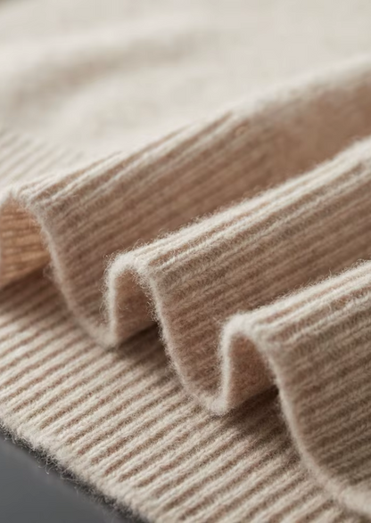Pure Extra-Fine Merino Wool Button Hoodie | Auremmont