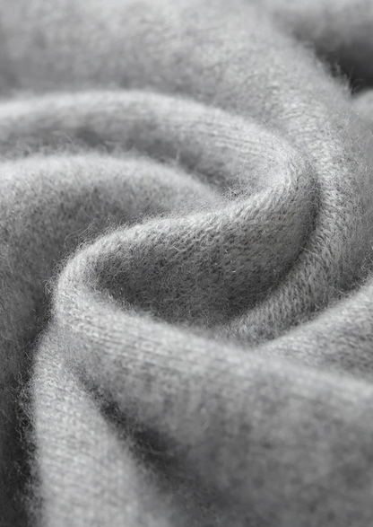 Premium Cashmere Light Gray Alain Leisure Set | Auremmont