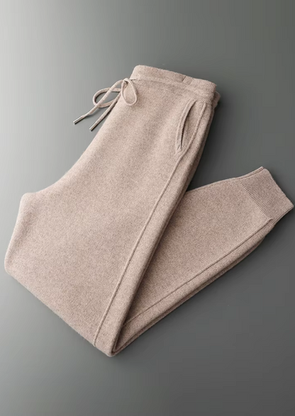 Pure Extra-Fine Merino Wool Leisure Joggers | Auremmont