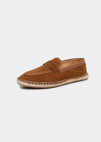 Penny Seaside Espadrilles - Caramel | Auremmont