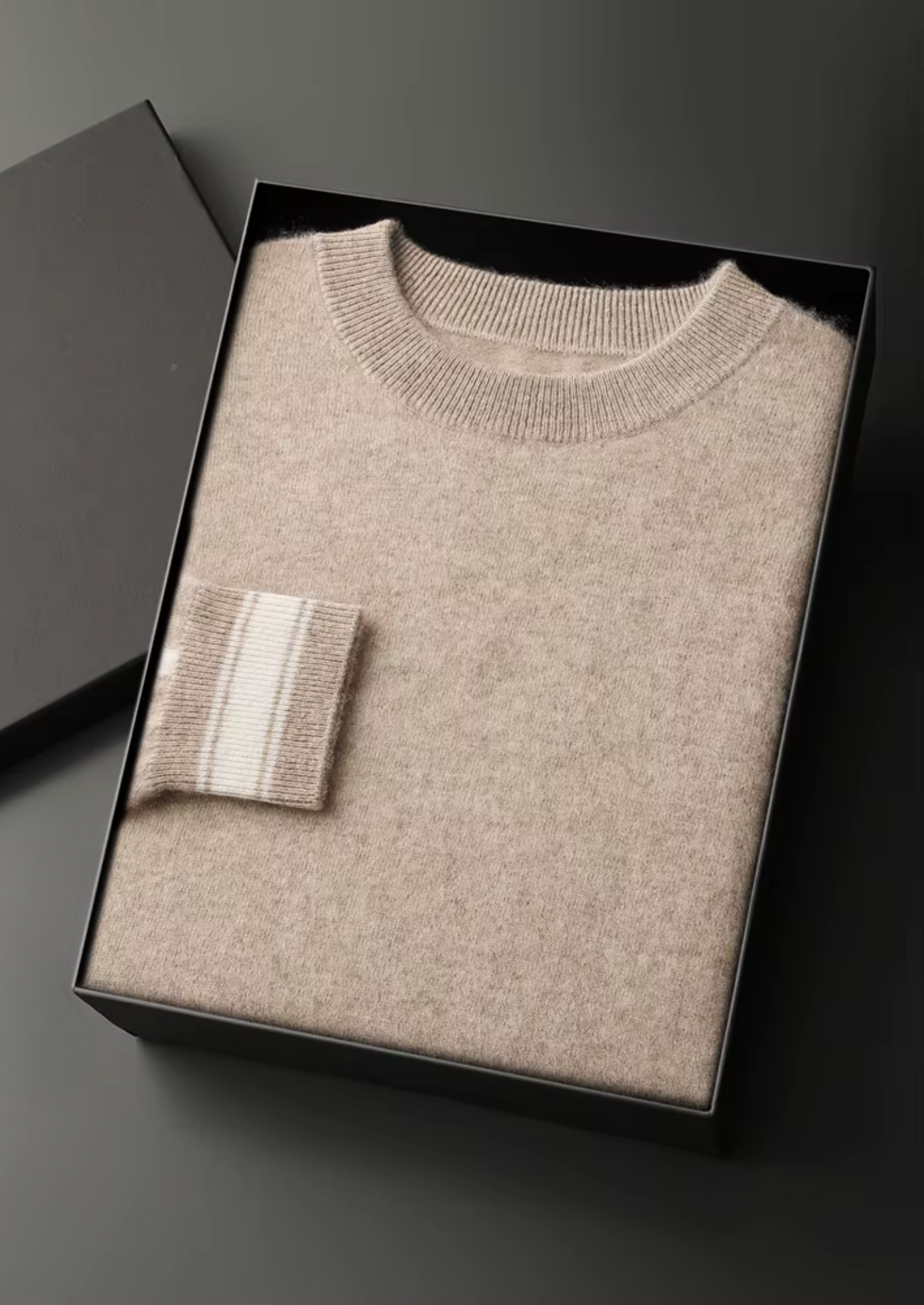 Premium Cashmere Sand Vienna Leisure Set | Auremmont