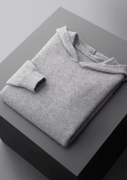 Premium Cashmere Essential Hoodie | Auremmont