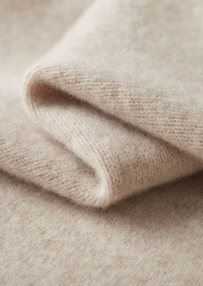 Pure Extra-Fine Merino Wool Button Hoodie | Auremmont