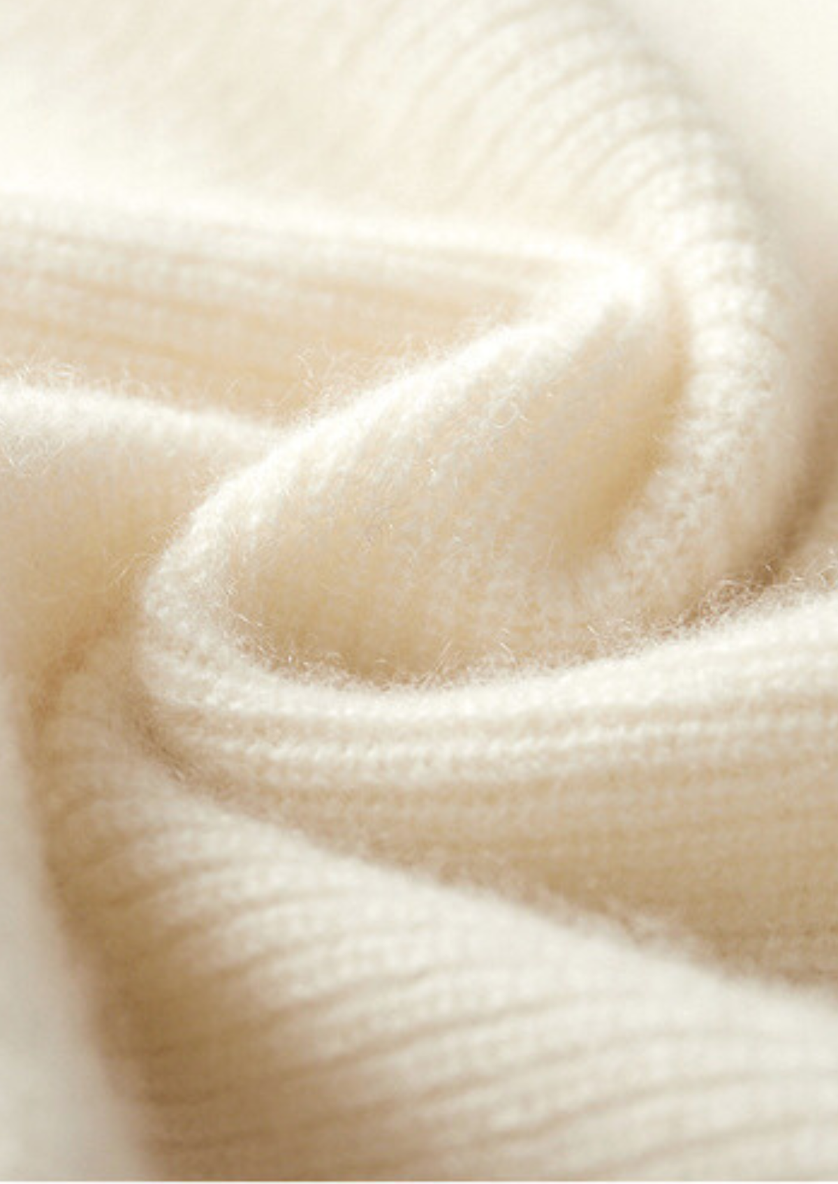 Pure Cashmere Ivory Body Warmer Vest | Auremmont