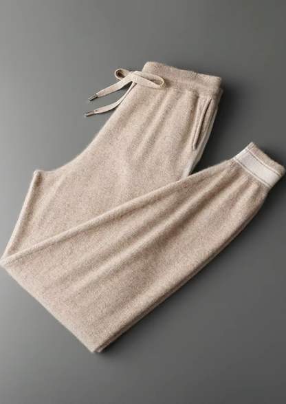 Premium Cashmere Sand Vienna Leisure Set | Auremmont