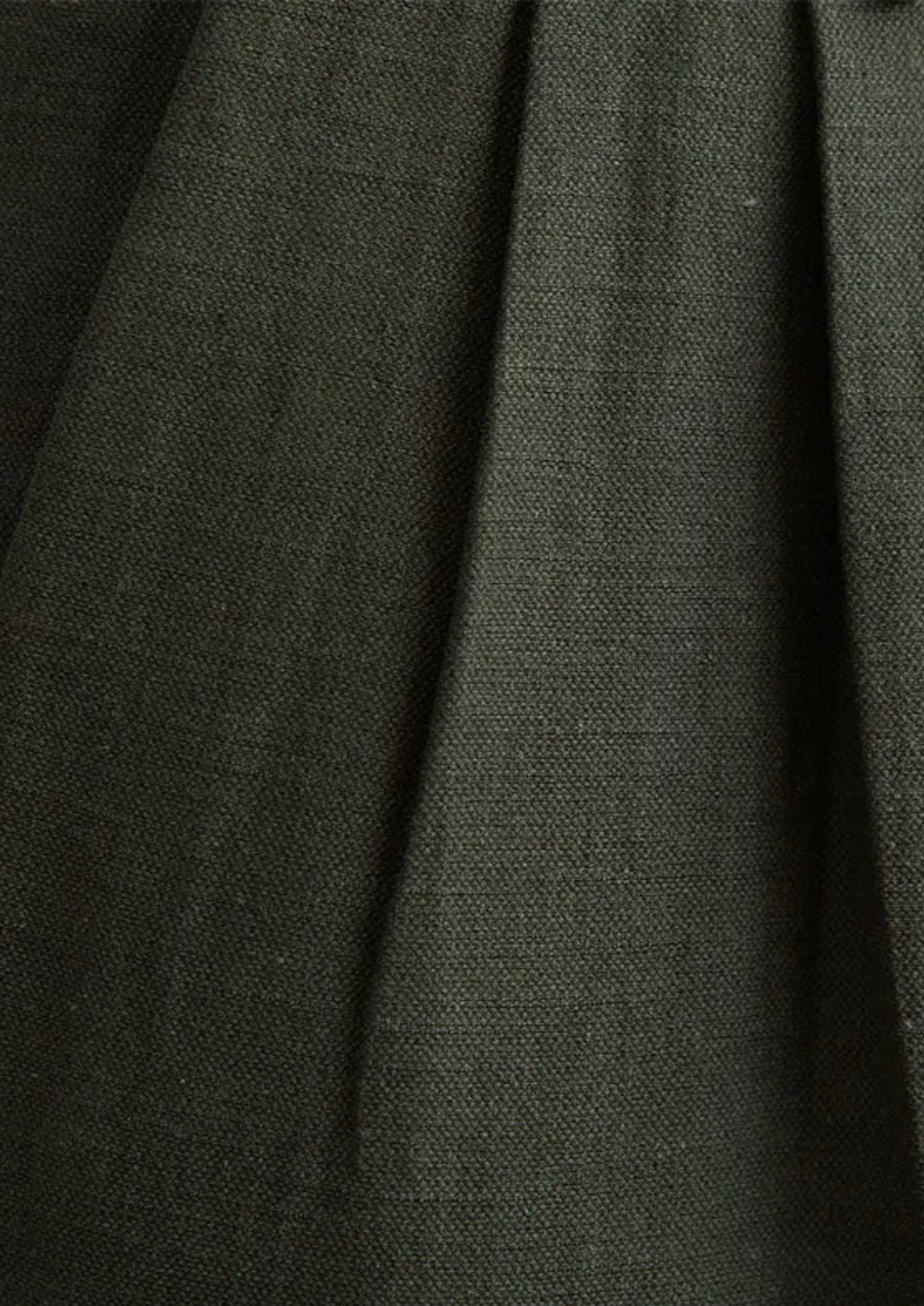 Cagliari Pleated Coastal Trousers - Olive | Auremmont