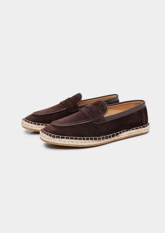 Penny Seaside Espadrilles - Coffee | Auremmont