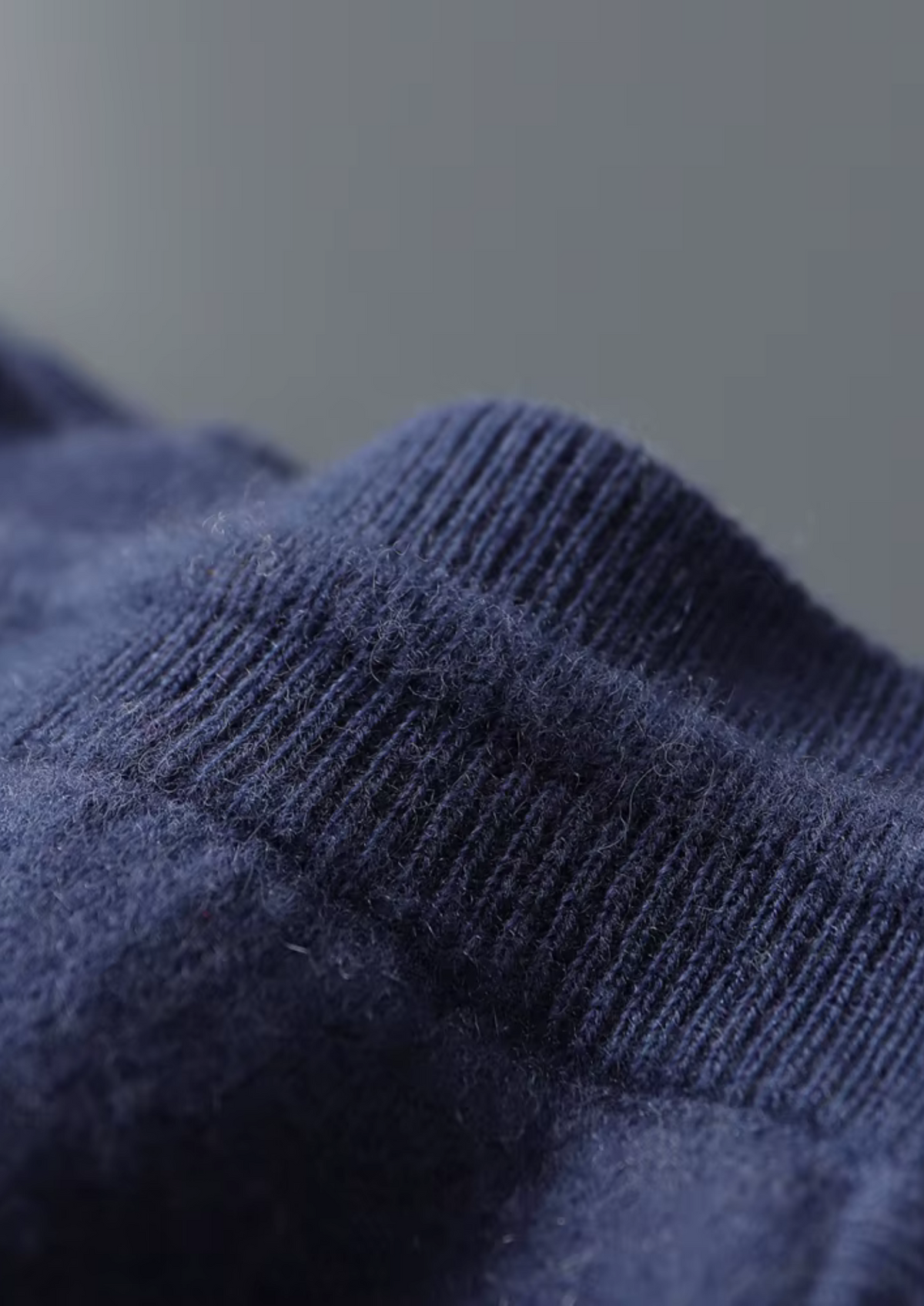 Premium Cashmere Navy Blue Milano Leisure Set | Auremmont