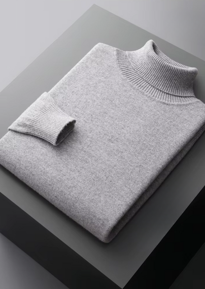 Pure Extra-Fine Merino Wool Classic Rollneck | Auremmont