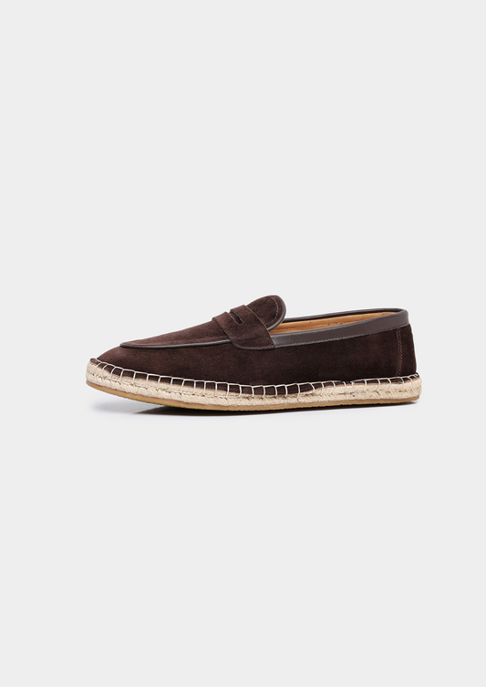 Penny Seaside Espadrilles - Coffee | Auremmont