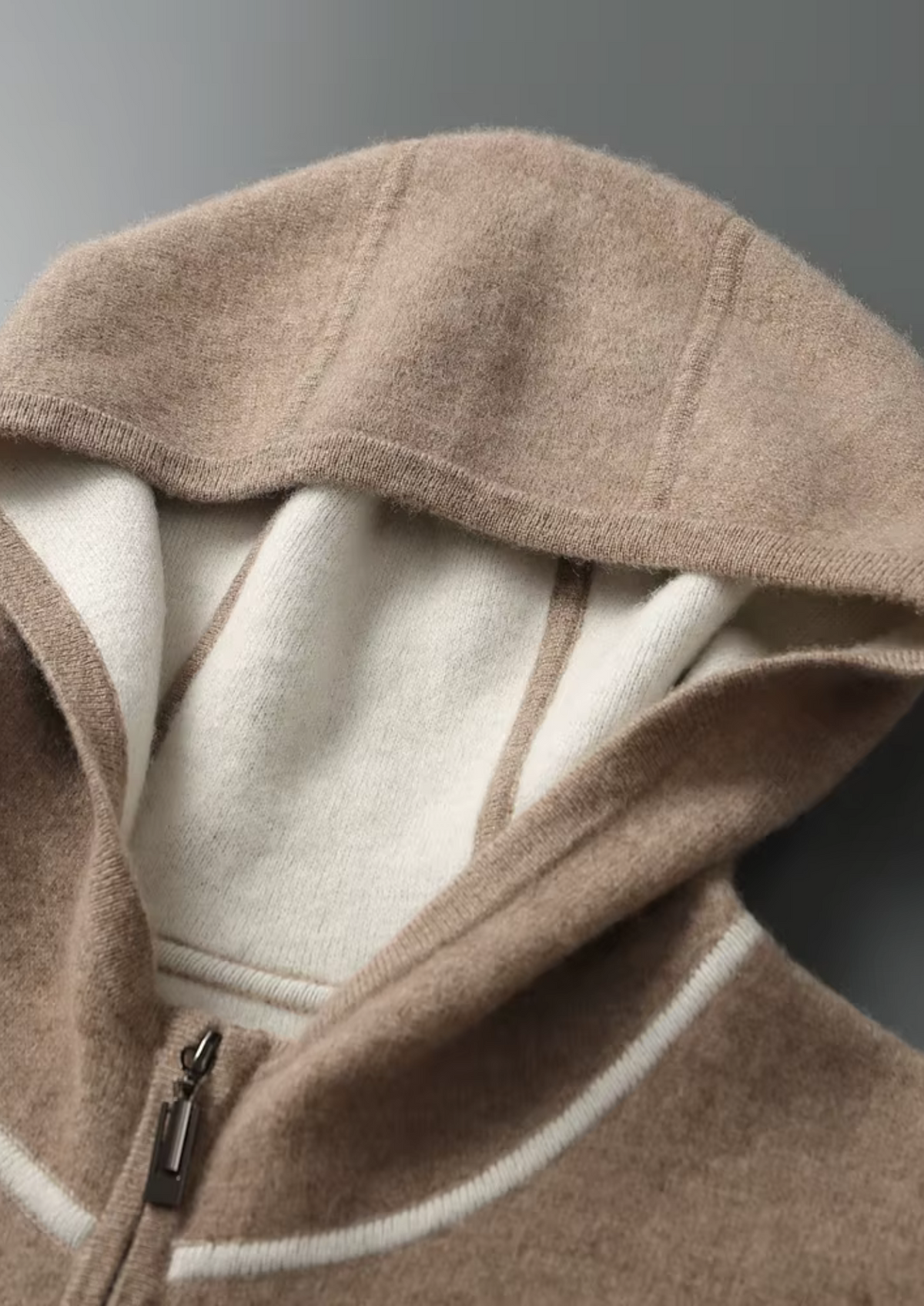Premium Cashmere Beige Milano Leisure Set | Auremmont