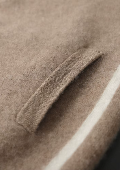 Premium Cashmere Beige Milano Leisure Set | Auremmont