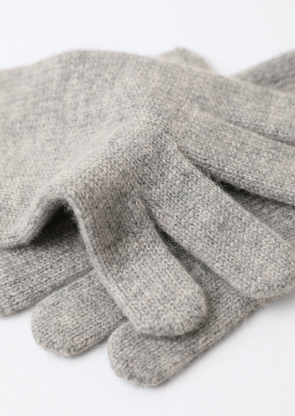Pure Extra-Fine Merino Wool Wintertime Essentials - Light Gray | Auremmont