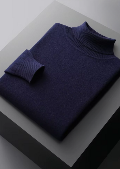 Pure Extra-Fine Merino Wool Classic Rollneck | Auremmont