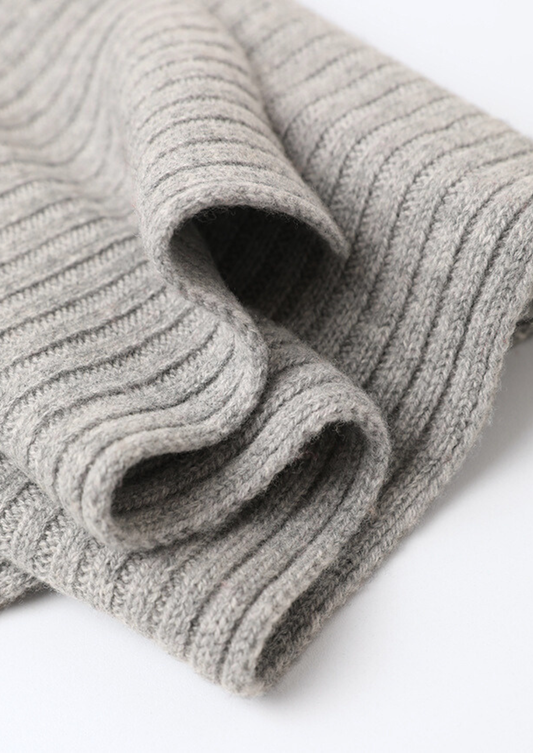 Pure Extra-Fine Merino Wool Wintertime Essentials - Light Gray | Auremmont