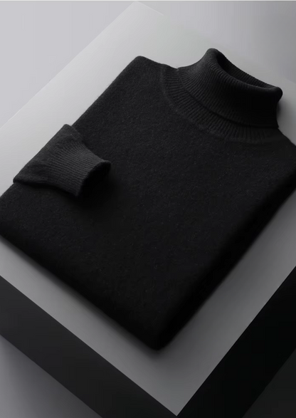 Pure Extra-Fine Merino Wool Classic Rollneck | Auremmont