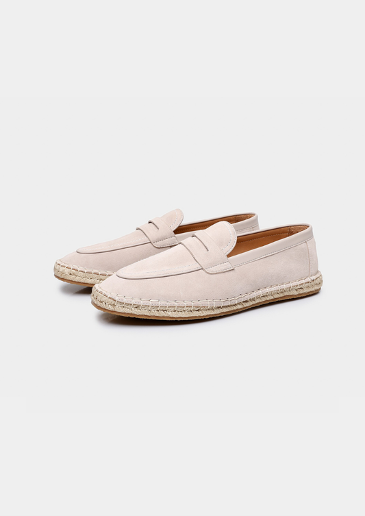 Penny Seaside Espadrilles - Off White | Auremmont