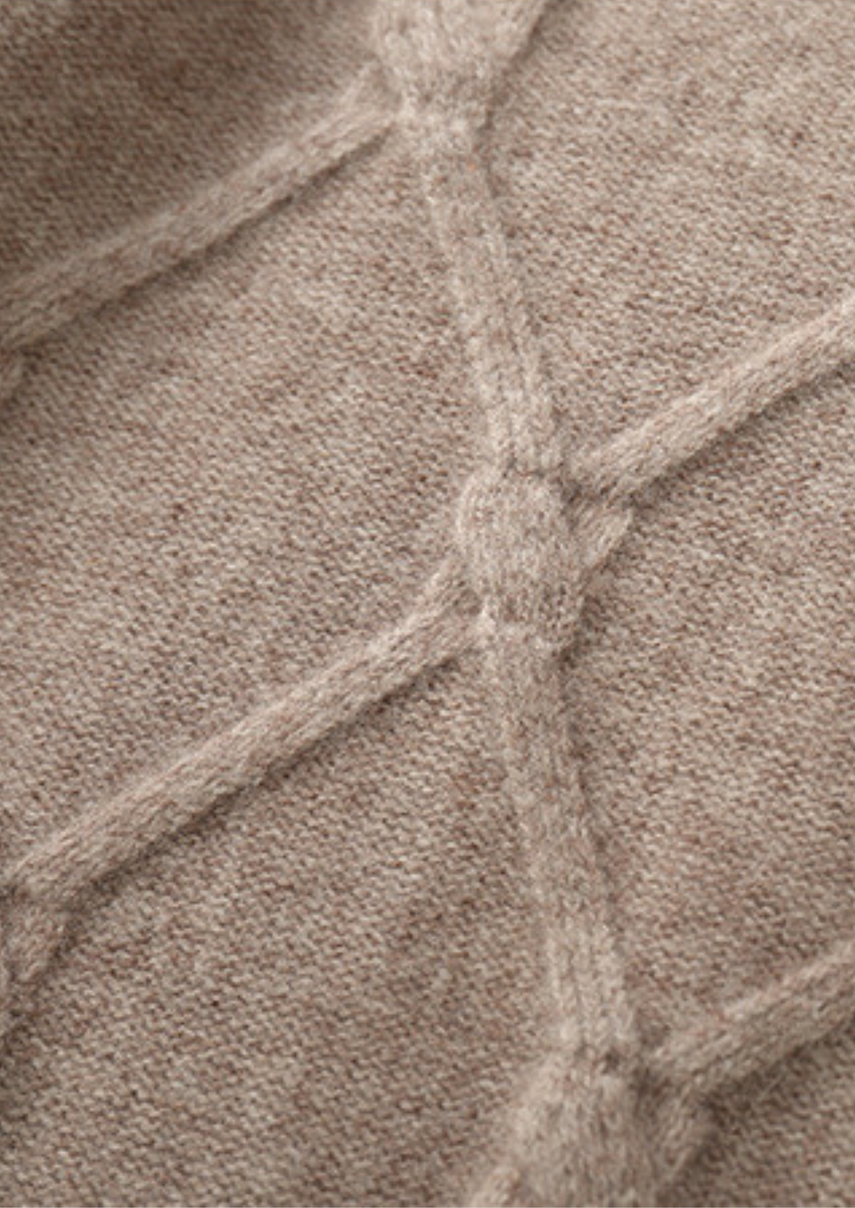 Pure Extra-Fine Merino Wool Cable Crewneck | Auremmont