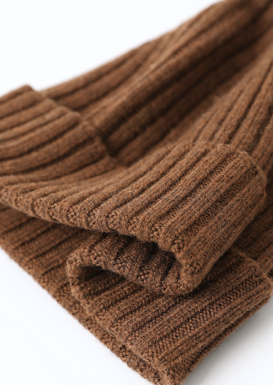 Pure Extra-Fine Merino Wool Wintertime Essentials - Coffee | Auremmont