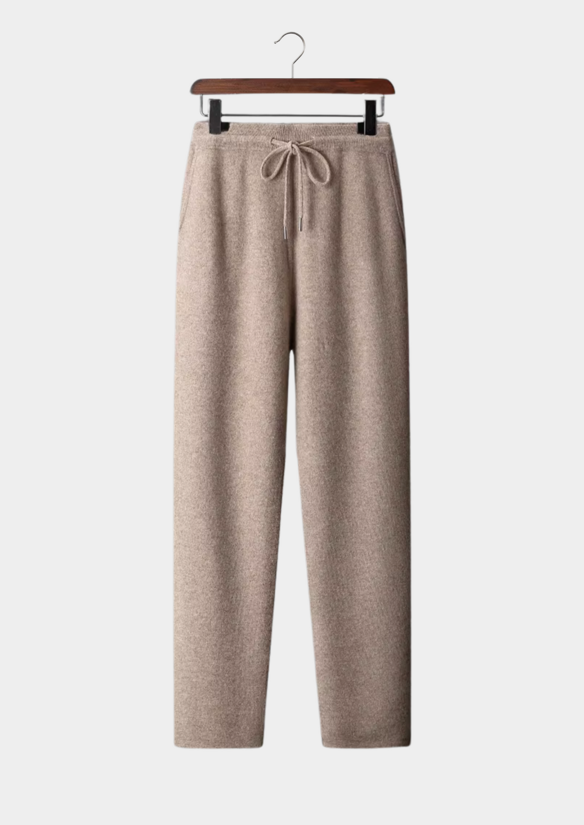 Pure Extra-Fine Merino Wool Leisure Trousers | Auremmont