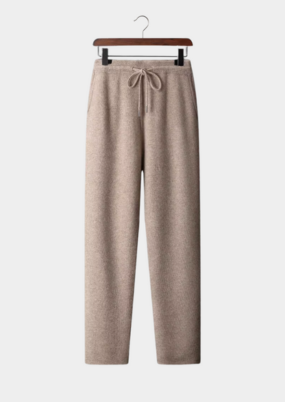 Pure Extra-Fine Merino Wool Leisure Trousers | Auremmont