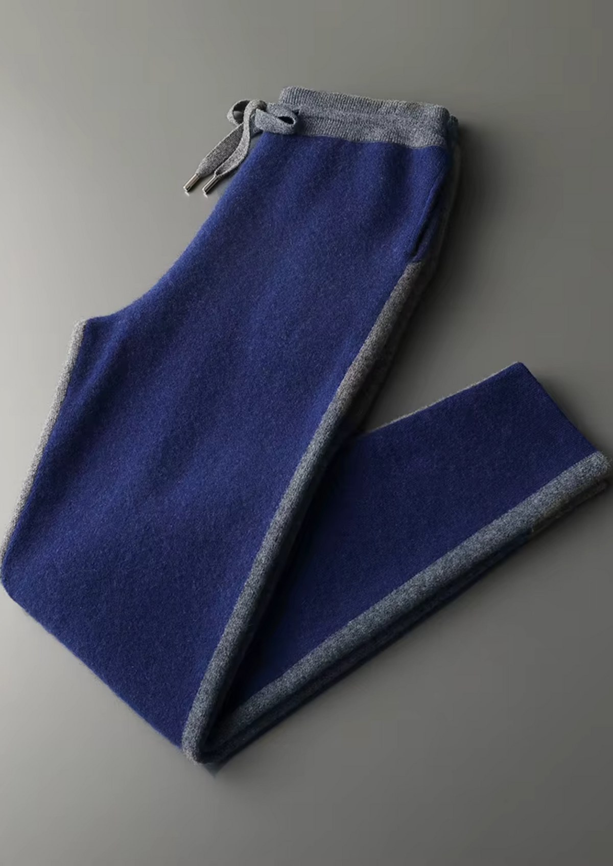 Premium Cashmere Navy Blue Torino Leisure Set | Auremmont