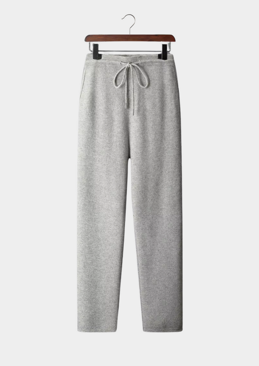 Pure Extra-Fine Merino Wool Leisure Trousers | Auremmont