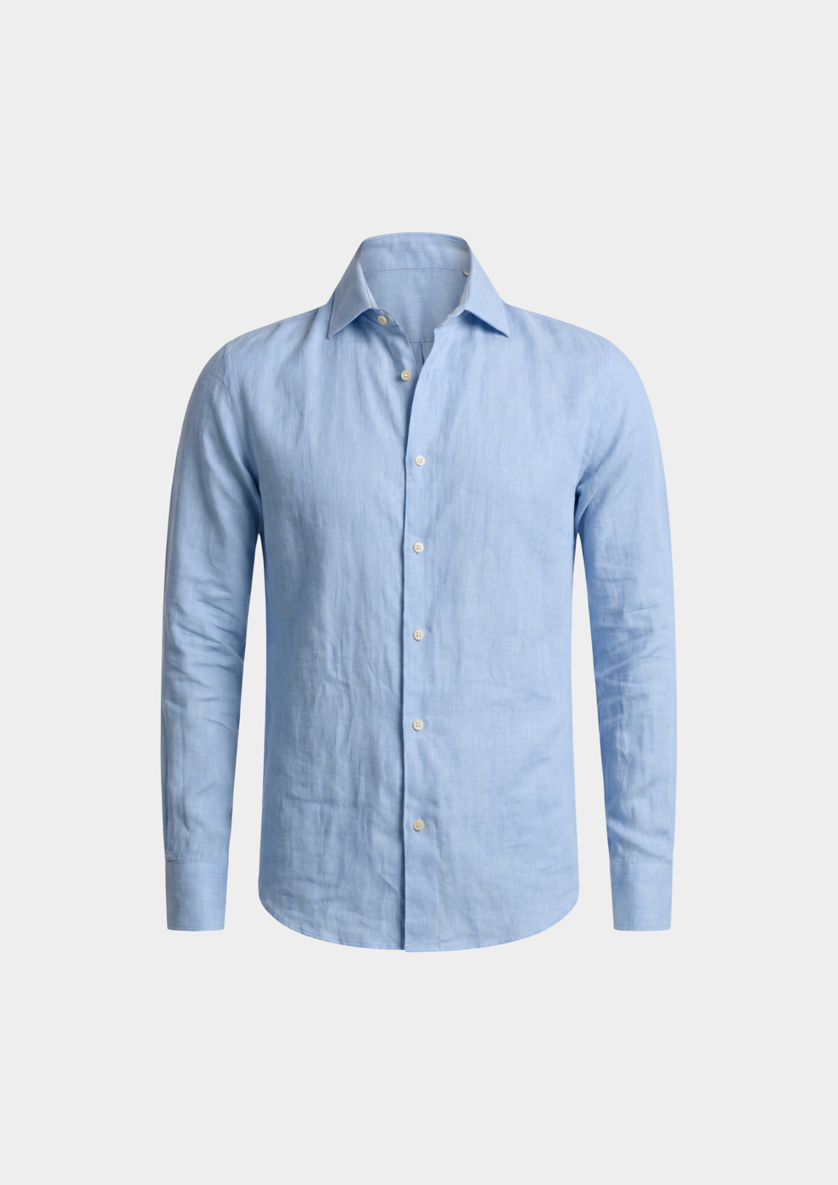 Portofino Coastal Shirt - Light Blue | Auremmont
