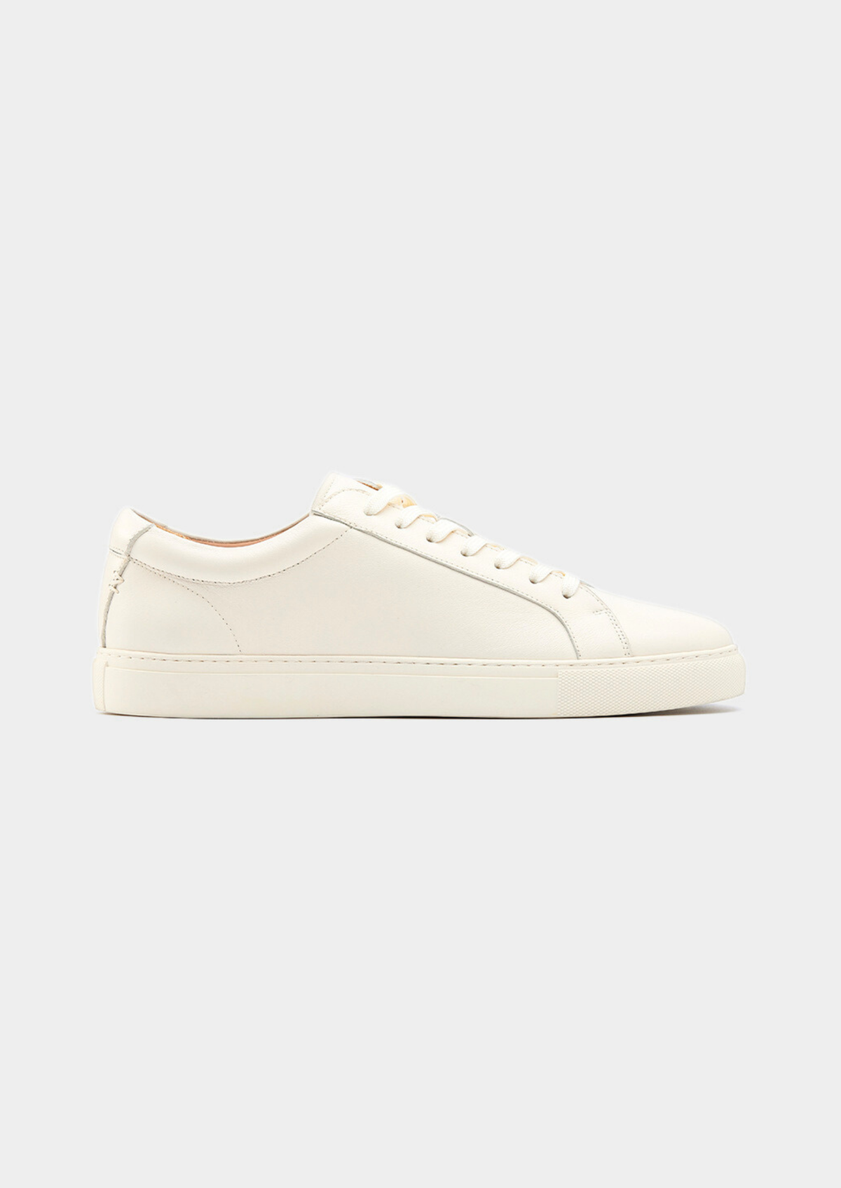 Ivory Essential Leather Sneaker | Auremmont