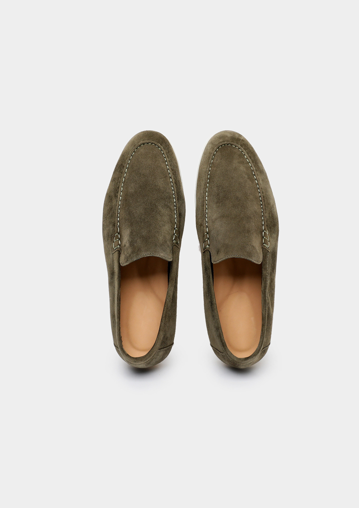 Marina Loafers - Olive | Auremmont