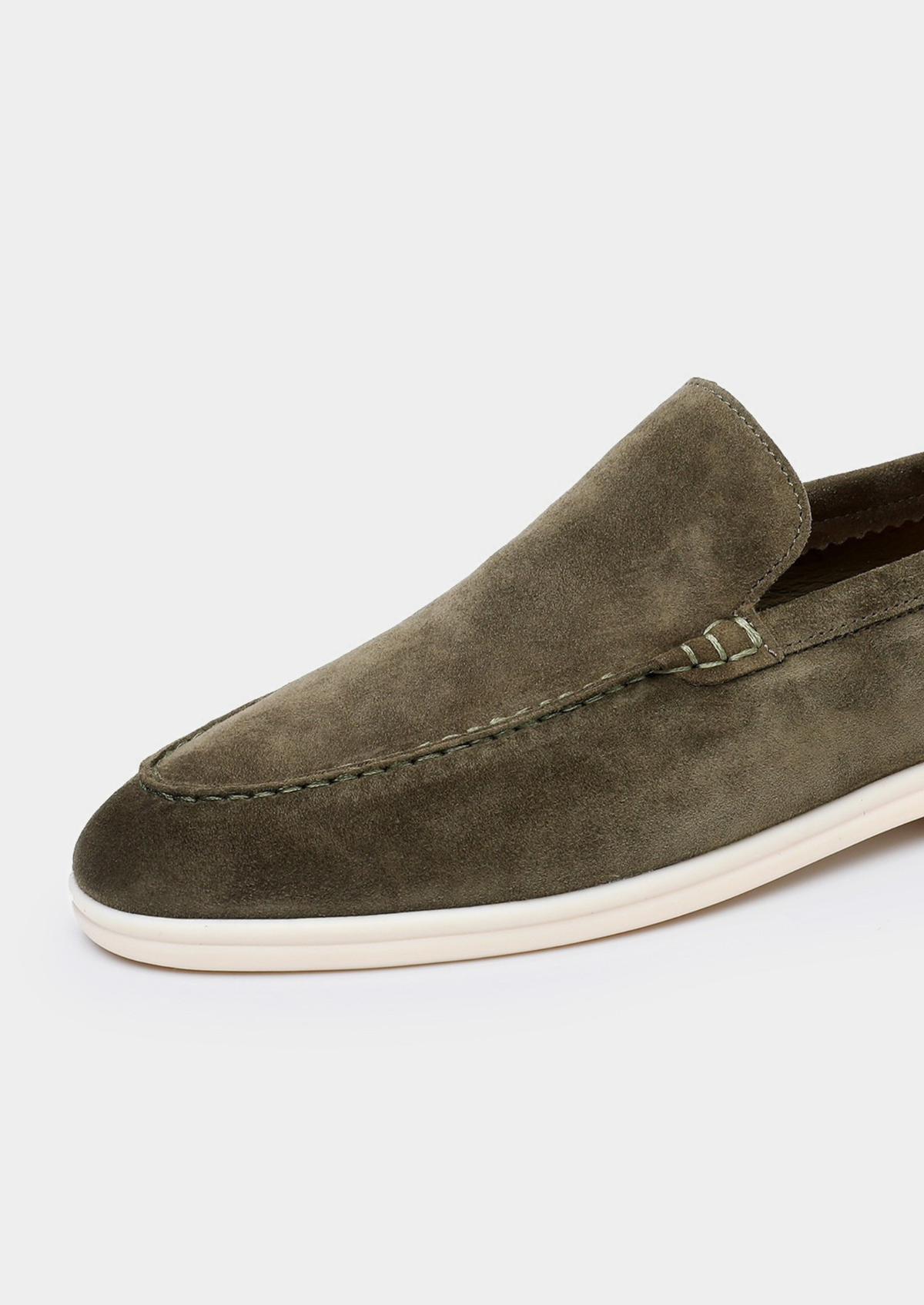 Marina Loafers - Olive | Auremmont