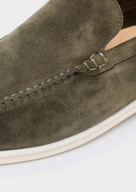 Marina Loafers - Olive | Auremmont