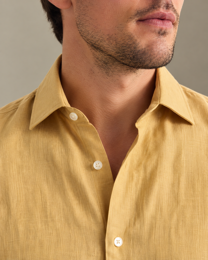 Portofino Coastal Linen Shirt