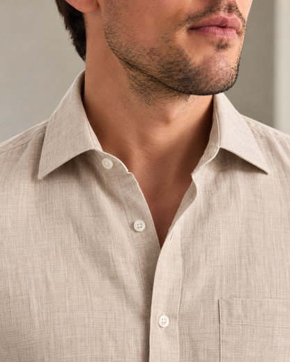 Portofino Coastal Linen Shirt
