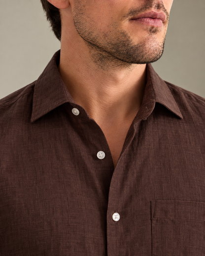 Portofino Coastal Linen Shirt