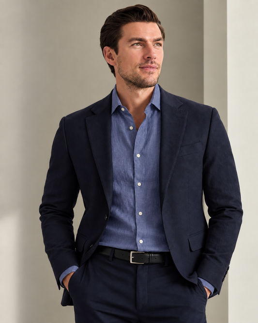 Portofino Coastal Linen Shirt