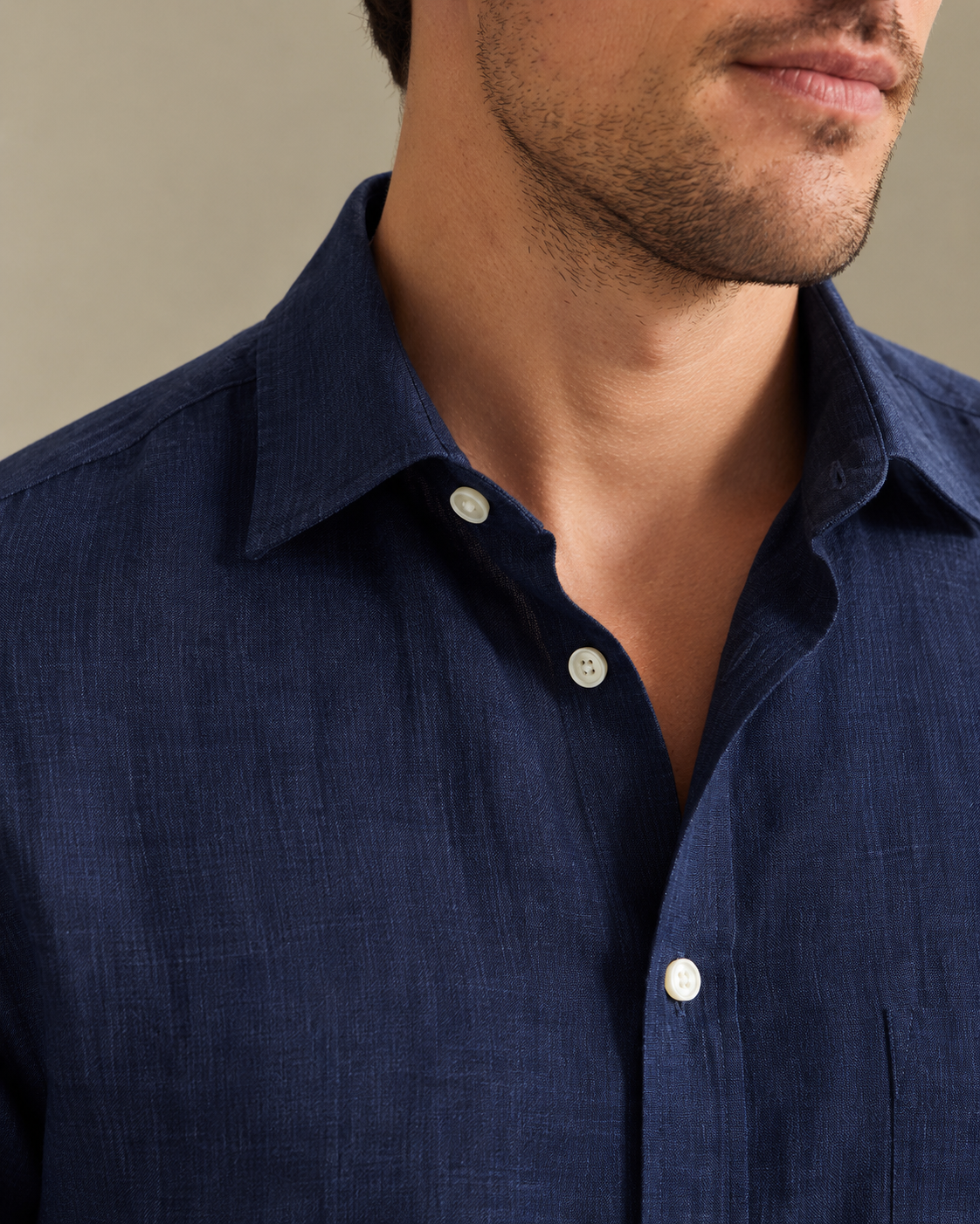 Portofino Coastal Linen Shirt